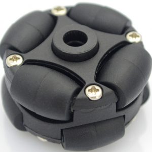 Omni Wheels 38mm 1.5 inch Double Plastic with 4mm Coupling