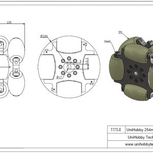 10 inch Omni Wheels 254mm Heavy Duty Omni-directional wheels,Load capacity:500KG/pcs