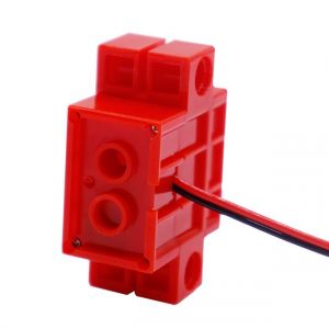 Programmable DC Motor Building Block 70 RPM for Microbit Robot Compatible with Lego