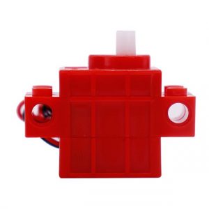 Programmable DC Motor Building Block 70 RPM for Microbit Robot Compatible with Lego