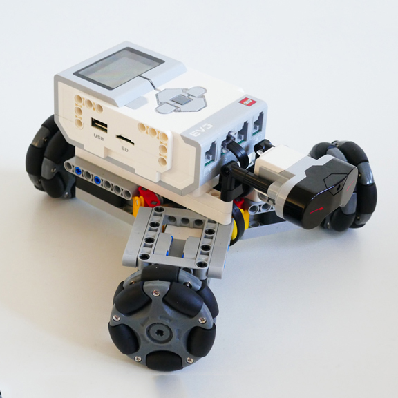 CasterBot Omnidirectional Wheels use for lego ev3