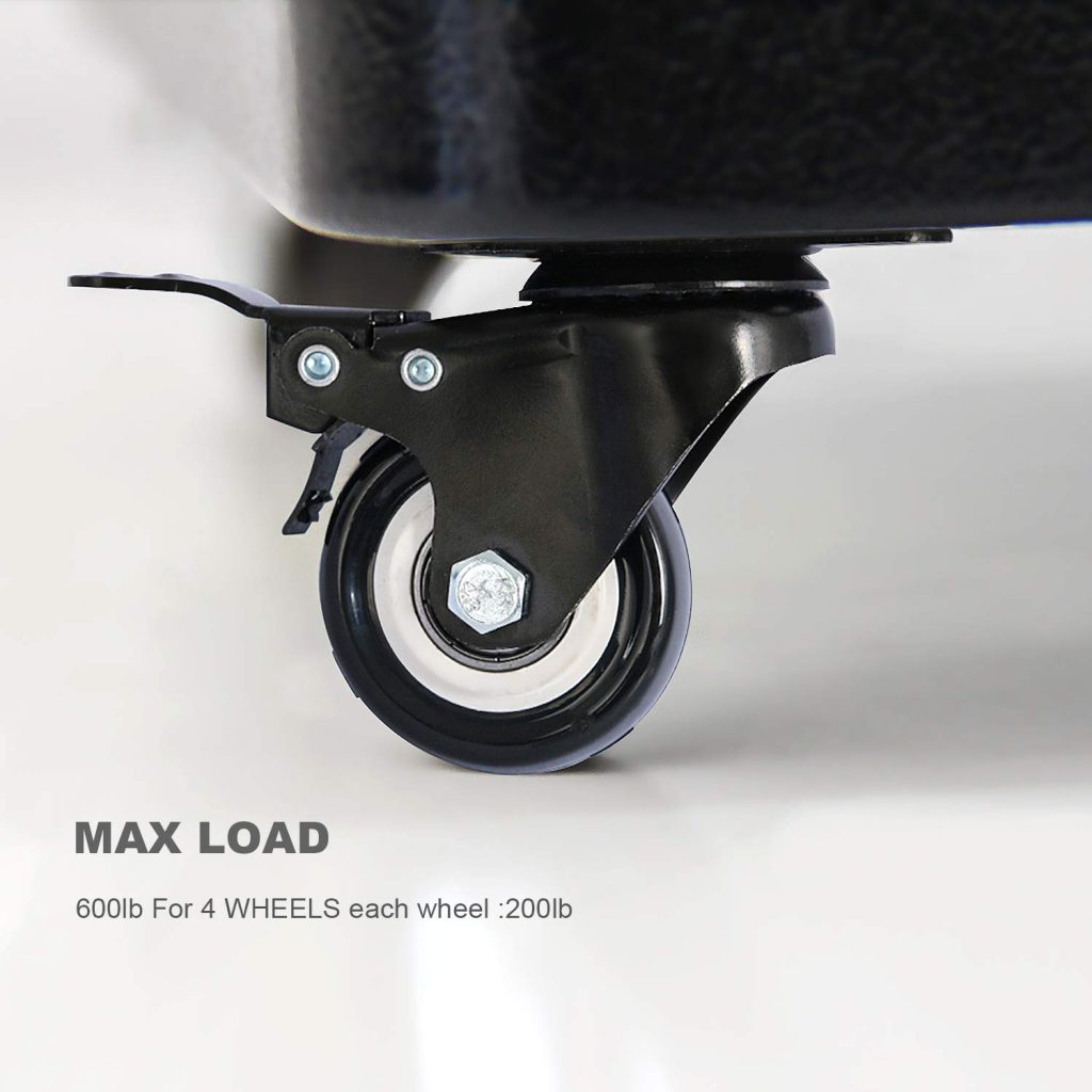 2inch Swivel Caster Wheels with Locking Heavy Duty Casters 150 Lbs Per