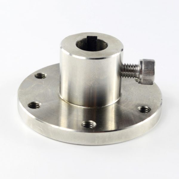 16mm Keyway Coupling CB18031 Stainless Steel Key Hub for Mecanum Wheels