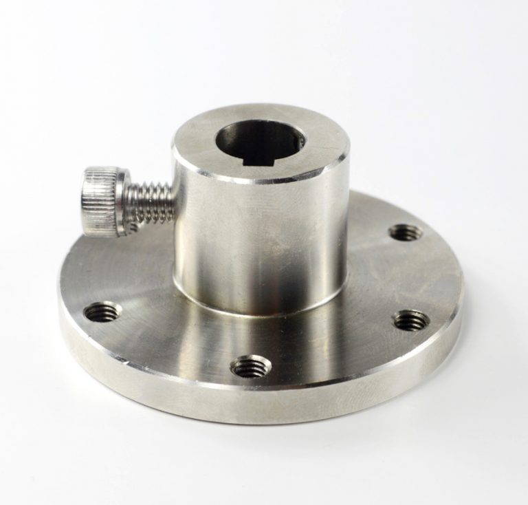 12mm Keyway Coupling CB18030 Stainless Steel Key Hub for Mecanum Wheels