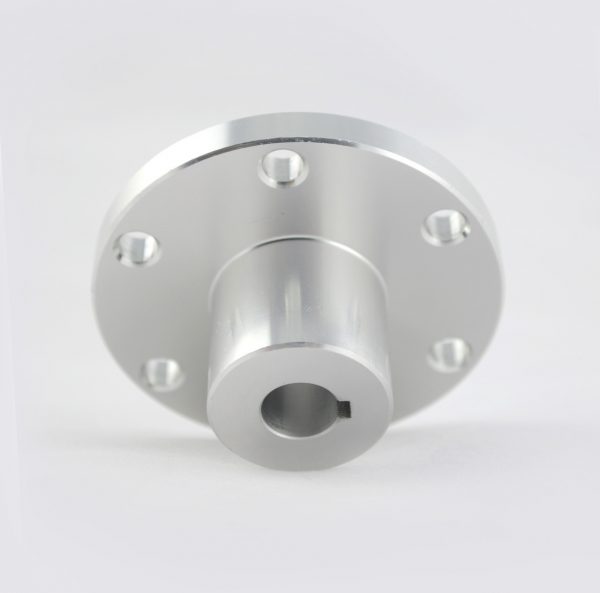 CasterBot 10mm Keyway Coupling Aluminum Hubs CB18025 for Mecanum Wheels